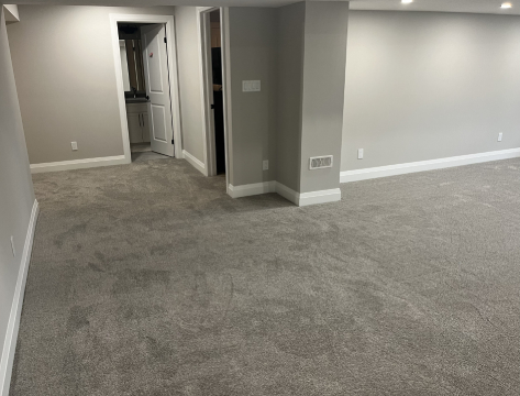 Professional stair carpet installation in Kitchener home